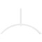 Ekena Millwork Archdale Architectural Grade PVC Gable Bracket, 108"W x 67 1/2"H x 4"D x 4"F, 15/12 Pitch GBP108X68X0404ARC00 - alternate 4